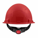 Milwaukee 48-73-1108 Red Front Brim Hard Hat with 4PT Ratcheting Suspension – Type 1 Class E - 2