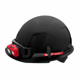 Milwaukee 48-73-1110 Black Front Brim Hard Hat with 4PT Ratcheting Suspension – Type 1 Class E - 6