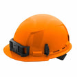 Milwaukee 48-73-1112 Orange Front Brim Hard Hat with 4PT Ratcheting Suspension – Type 1 Class E