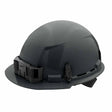 Milwaukee 48-73-1114 Gray Front Brim Hard Hat with 4PT Ratcheting Suspension – Type 1 Class E