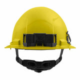 Milwaukee 48-73-1122 Yellow Front Brim Hard Hat with 6PT Ratcheting Suspension – Type 1 Class E - 3