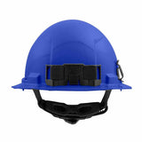 Milwaukee 48-73-1125 Blue Full Brim Hard Hat with 6PT Ratcheting Suspension – Type 1 Class E - 3