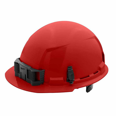 Milwaukee 48-73-1128 Red Front Brim Hard Hat with 6PT Ratcheting Suspension – Type 1 Class E