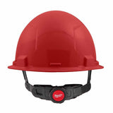 Milwaukee 48-73-1128 Red Front Brim Hard Hat with 6PT Ratcheting Suspension – Type 1 Class E - 2