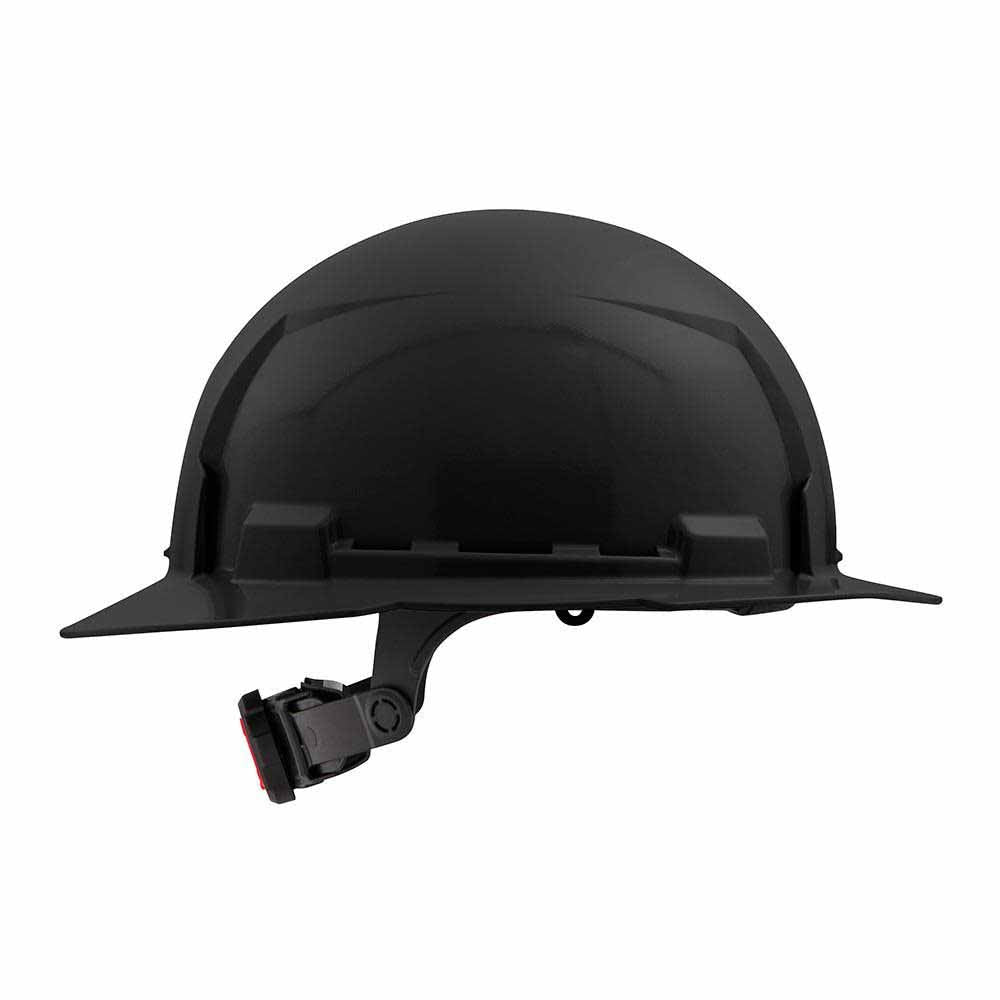 Milwaukee 48-73-1131 Black Full Brim Hard Hat with 6PT Ratcheting Suspension – Type 1 Class E - 4