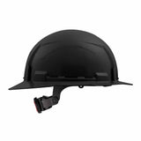 Milwaukee 48-73-1131 Black Full Brim Hard Hat with 6PT Ratcheting Suspension – Type 1 Class E - 4