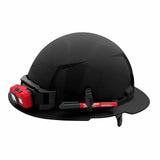 Milwaukee 48-73-1131 Black Full Brim Hard Hat with 6PT Ratcheting Suspension – Type 1 Class E - 6