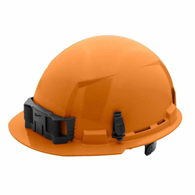 Milwaukee 48-73-1132 Orange Front Brim Hard Hat with 6PT Ratcheting Suspension – Type 1 Class E