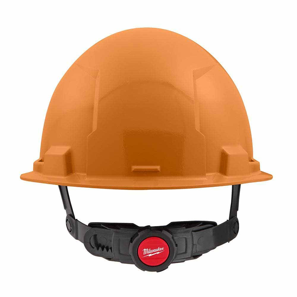 Milwaukee 48-73-1132 Orange Front Brim Hard Hat with 6PT Ratcheting Suspension – Type 1 Class E - 2