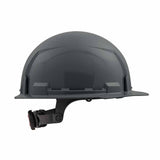 Milwaukee 48-73-1134 Gray Front Brim Hard Hat with 6PT Ratcheting Suspension – Type 1 Class E - 4