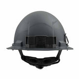 Milwaukee 48-73-1135 Gray Full Brim Hard Hat with 6PT Ratcheting Suspension – Type 1 Class E - 3