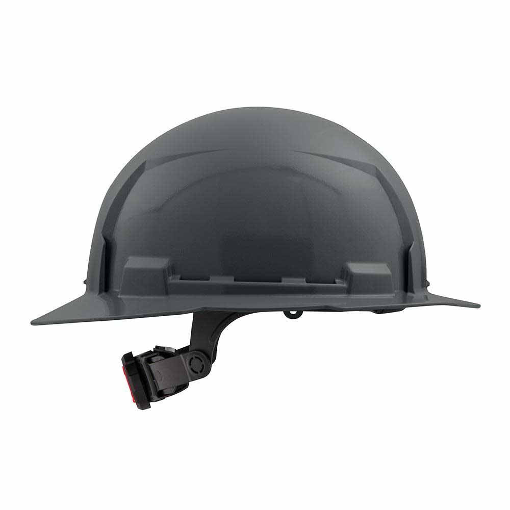 Milwaukee 48-73-1135 Gray Full Brim Hard Hat with 6PT Ratcheting Suspension – Type 1 Class E - 4