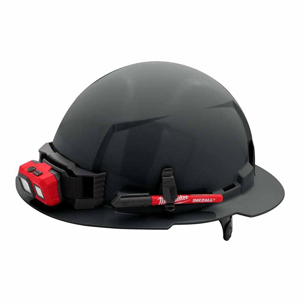 Milwaukee 48-73-1135 Gray Full Brim Hard Hat with 6PT Ratcheting Suspension – Type 1 Class E - 6