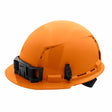 Milwaukee 48-73-1212 Orange Front Brim Vented Hard Hat with 4PT Ratcheting Suspension – Type 1 Class C