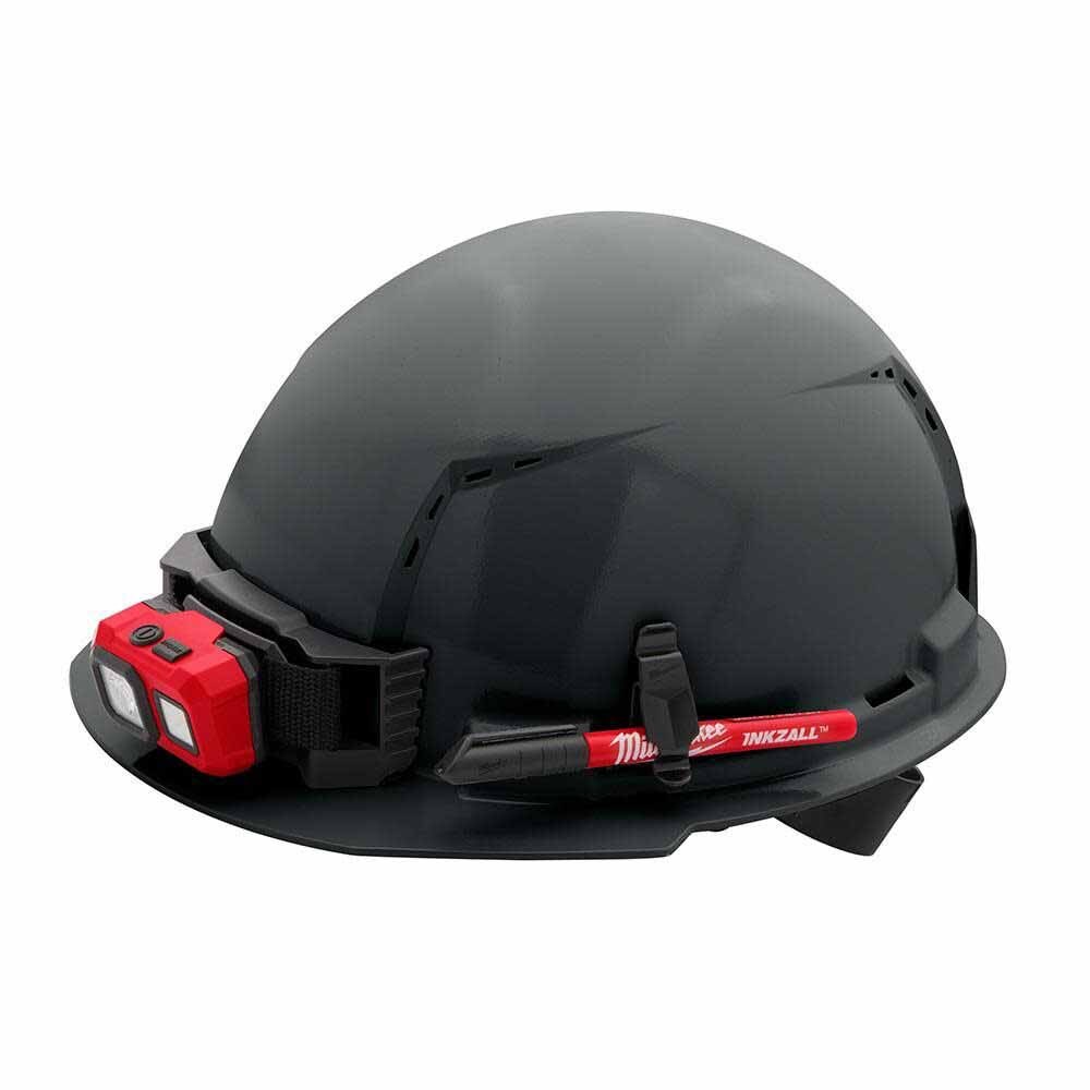 Milwaukee 48-73-1214 Gray Front Brim Vented Hard Hat with 4PT Ratcheting Suspension – Type 1 Class C - 6