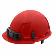 Milwaukee 48-73-1228 Red Front Brim Vented Hard Hat with 6PT Ratcheting Suspension – Type 1 Class C