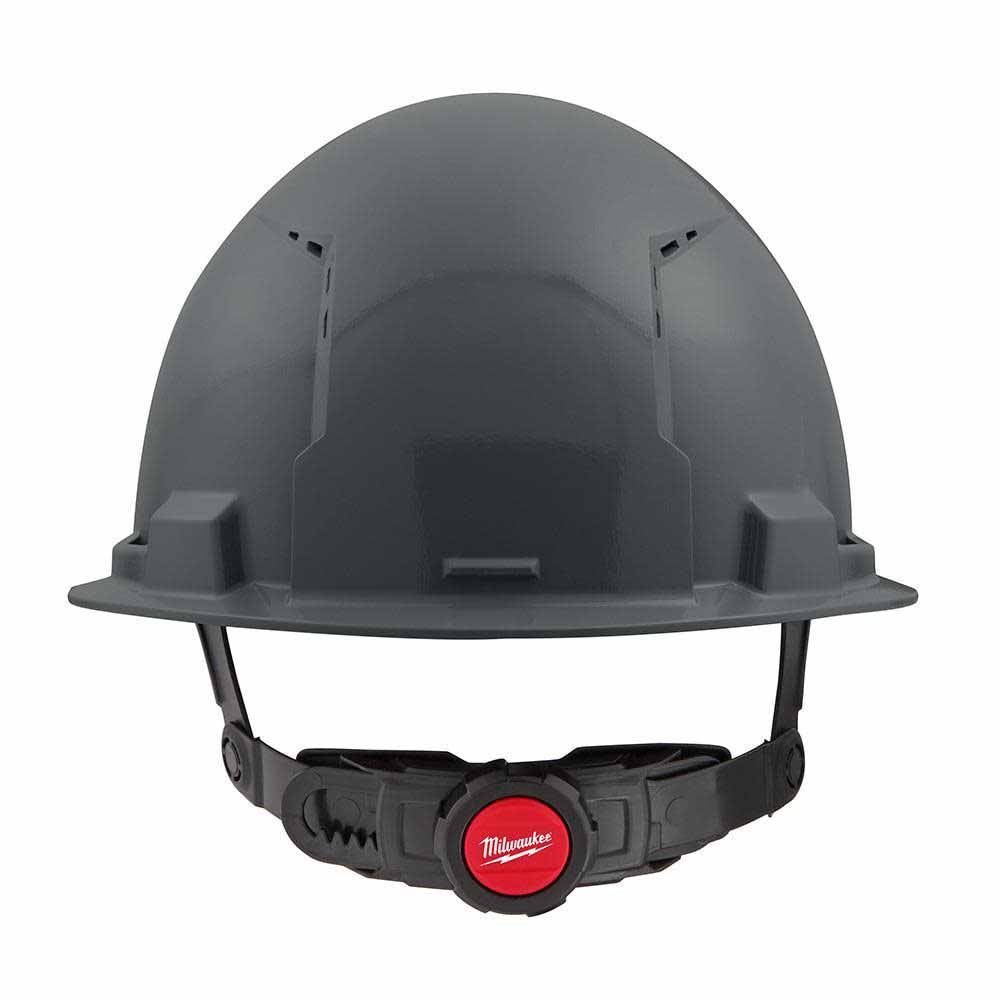 Milwaukee 48-73-1234 Gray Front Brim Vented Hard Hat with 6PT Ratcheting Suspension – Type 1 Class C - 2