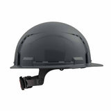 Milwaukee 48-73-1234 Gray Front Brim Vented Hard Hat with 6PT Ratcheting Suspension – Type 1 Class C - 4