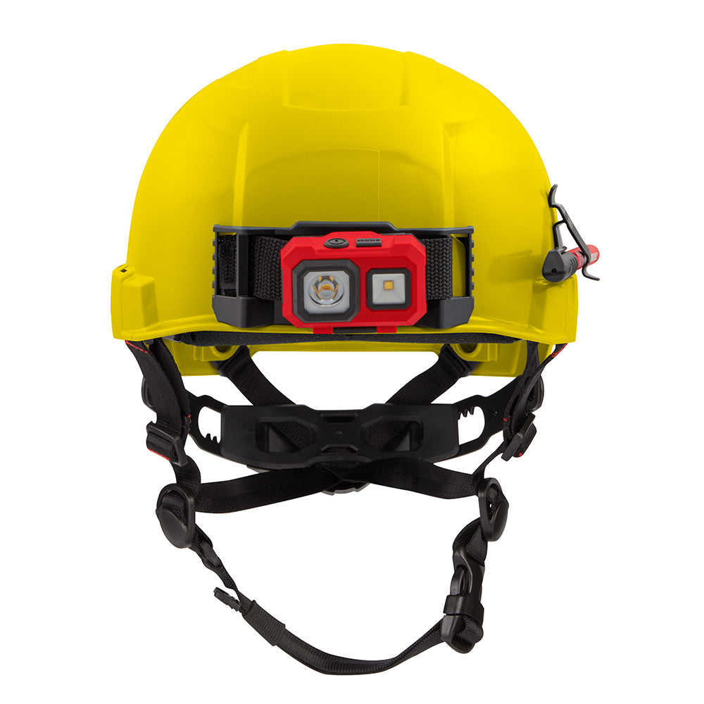 Milwaukee 48-73-1303 BOLT Yellow Safety Helmet (USA) - Type 2, Class E, Non-Vented - 2