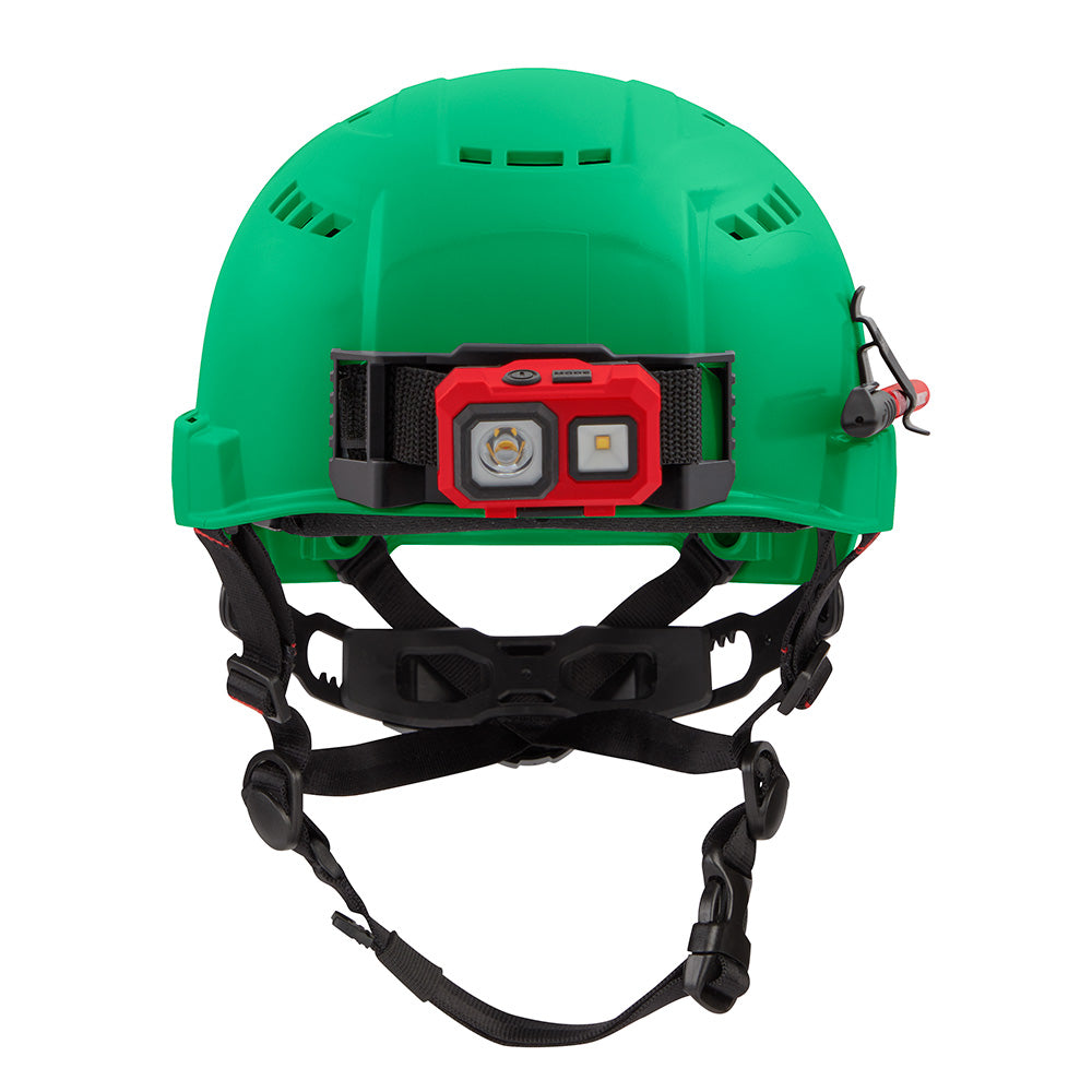 Milwaukee 48-73-1306 BOLT Green Safety Helmet (USA) - Type 2, Class C, Vented - 2