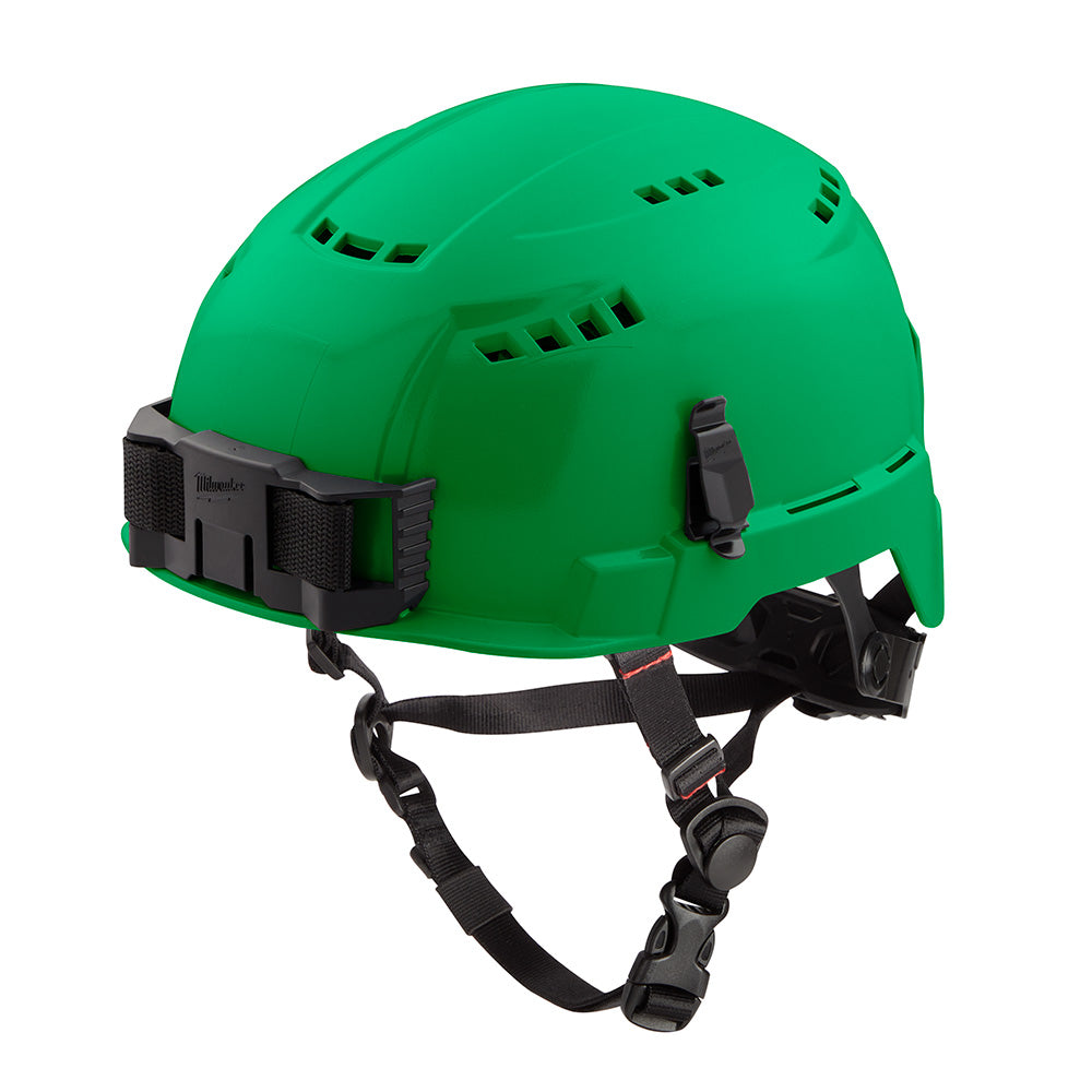 Milwaukee 48-73-1306 BOLT Green Safety Helmet (USA) - Type 2, Class C, Vented - 3