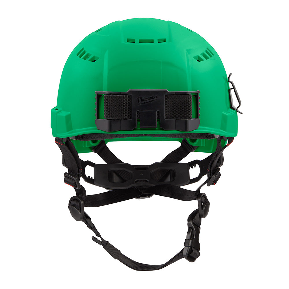 Milwaukee 48-73-1306 BOLT Green Safety Helmet (USA) - Type 2, Class C, Vented - 4