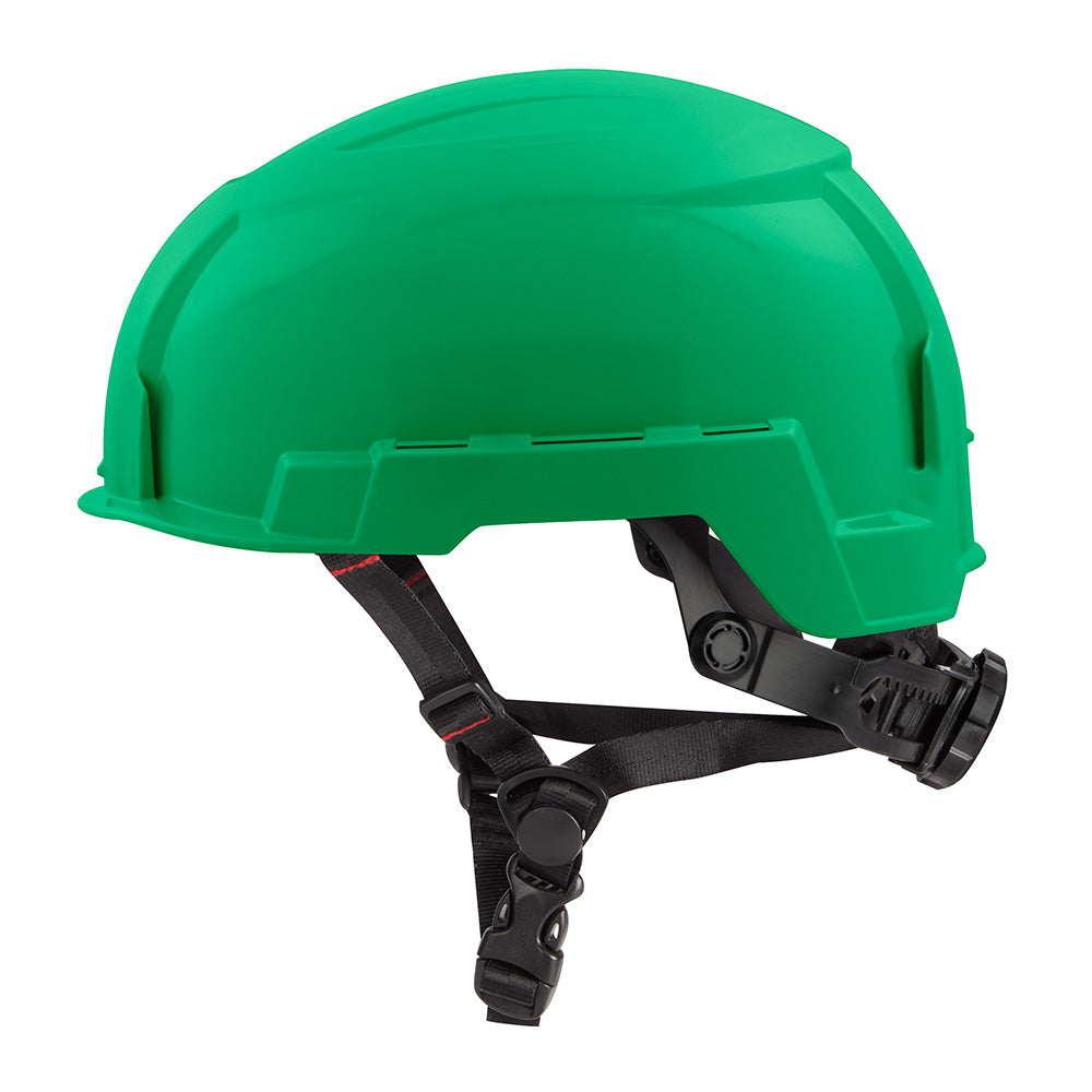 Milwaukee 48-73-1307 BOLT Green Safety Helmet (USA) - Type 2, Class E, Non-Vented - 7