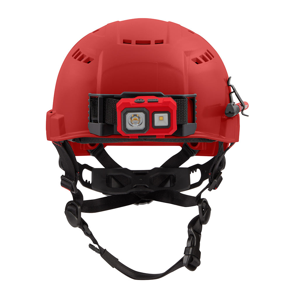 Milwaukee 48-73-1308 BOLT Red Safety Helmet (USA) - Type 2, Class C, Vented - 2