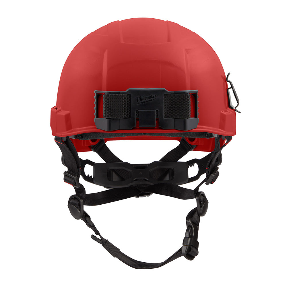 Milwaukee 48-73-1309 BOLT Red Safety Helmet (USA) - Type 2, Class E, Non-Vented - 4