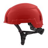 Milwaukee 48-73-1309 BOLT Red Safety Helmet (USA) - Type 2, Class E, Non-Vented - 7