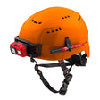 Milwaukee 48-73-1312 BOLT Orange Safety Helmet (USA) - Type 2, Class C, Vented