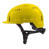 Milwaukee 48-73-1322 BOLT Yellow Front Brim Safety Helmet (USA) - Type 2, Class C, Vented - 7