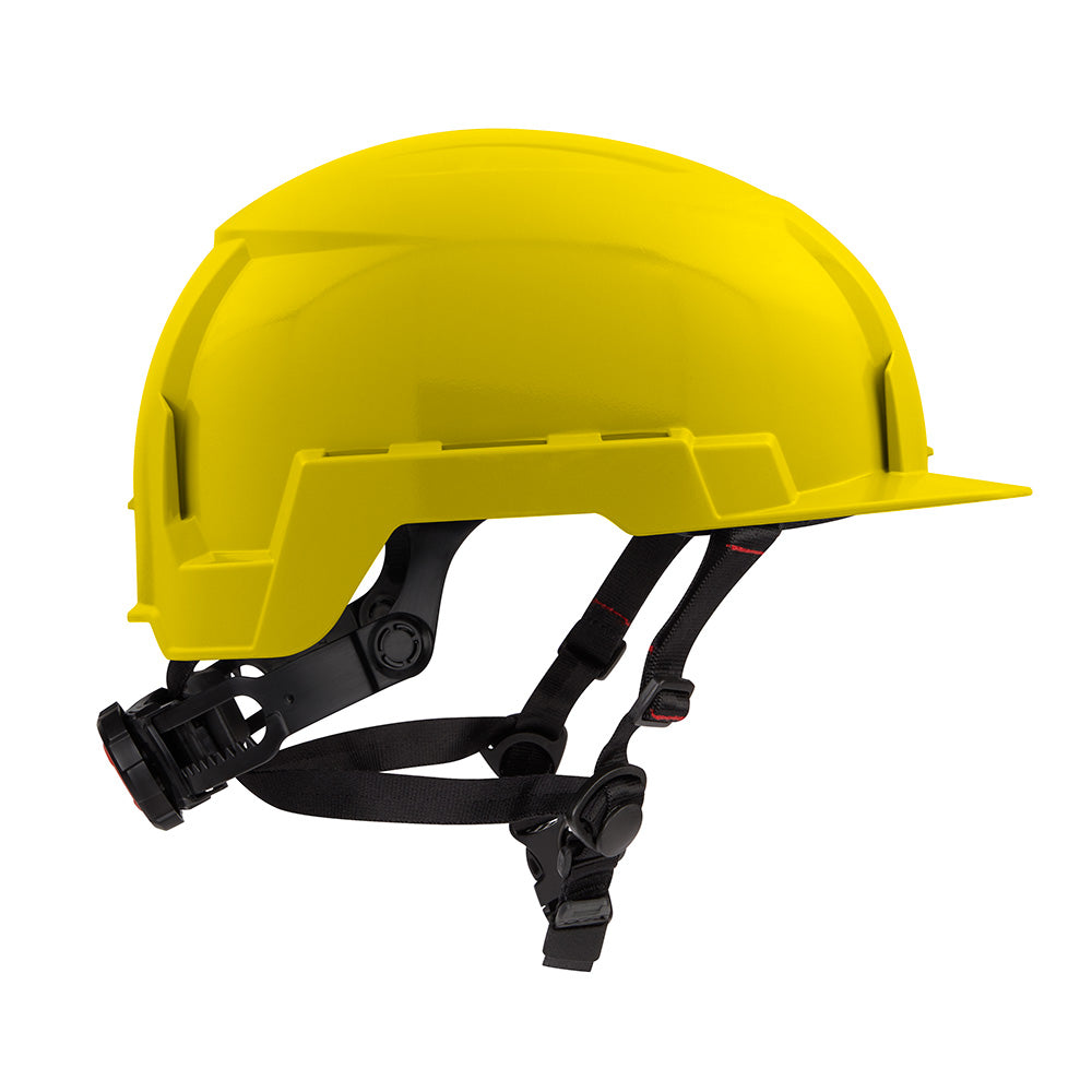 Milwaukee 48-73-1323 BOLT Yellow Front Brim Safety Helmet (USA) - Type 2, Class E, Non-Vented - 6