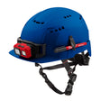 Milwaukee 48-73-1324 BOLT Blue Front Brim Safety Helmet (USA) - Type 2, Class C, Vented