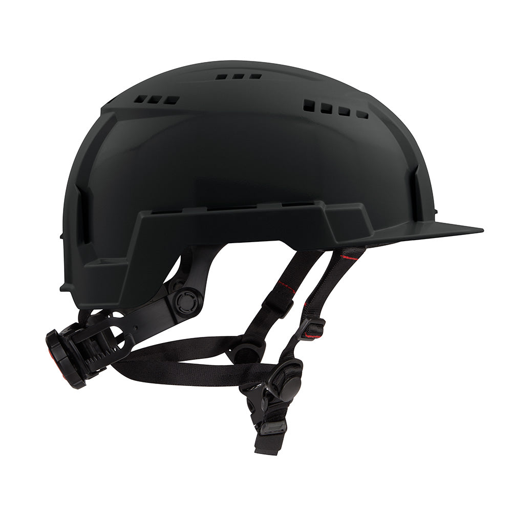 Milwaukee 48-73-1330 BOLT Black Front Brim Safety Helmet (USA) - Type 2, Class C, Vented - 6