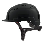 Milwaukee 48-73-1330 BOLT Black Front Brim Safety Helmet (USA) - Type 2, Class C, Vented - 7