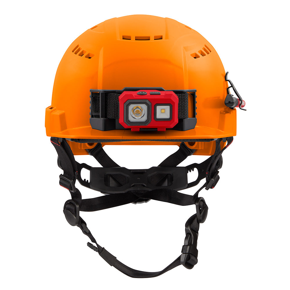 Milwaukee 48-73-1332 BOLT Orange Front Brim Safety Helmet (USA) - Type 2, Class C, Vented - 2