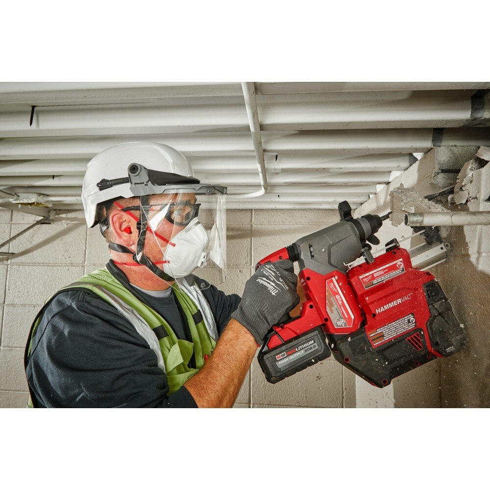 Milwaukee 48-73-1335 BOLT Gray Safety Helmet (USA) - Type 2, Class E, Non-Vented - 4