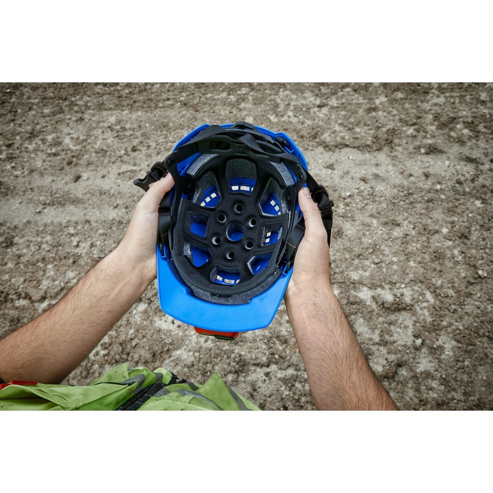 Milwaukee 48-73-1336 BOLT Gray Front Brim Safety Helmet (USA) - Type 2, Class C, Vented - 6
