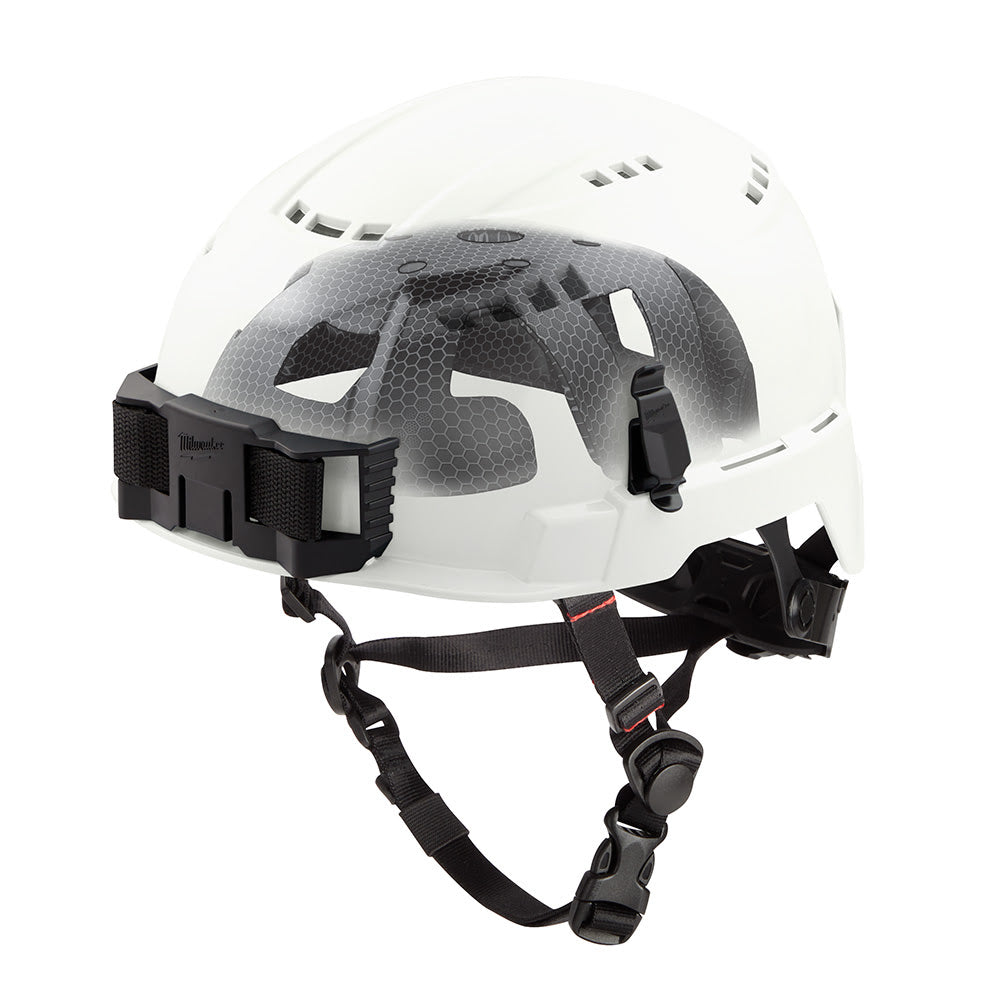 Milwaukee 48-73-1350 BOLT  White Vented Safety Helmet with IMPACT ARMOR Liner (USA) - Type 2, Class C