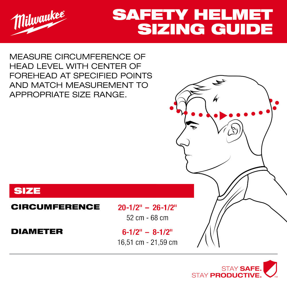 Milwaukee 48-73-1350 BOLT  White Vented Safety Helmet with IMPACT ARMOR Liner (USA) - Type 2, Class C - 9