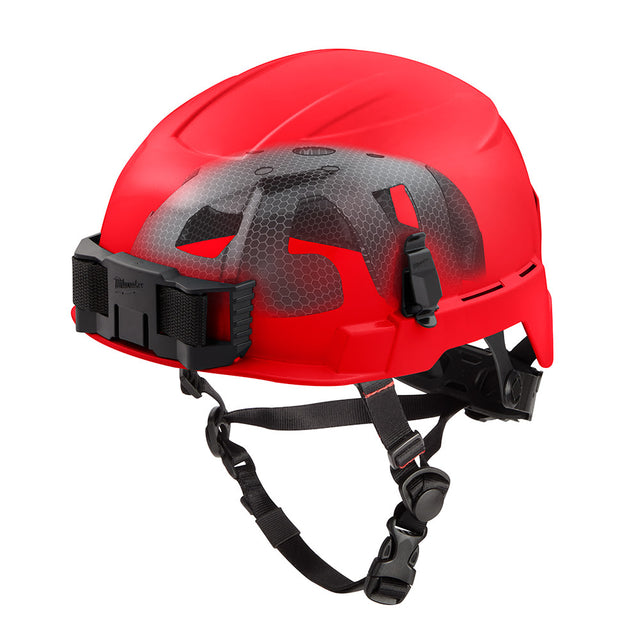 Milwaukee 48-73-1359 BOLT Red Safety Helmet with IMPACT ARMOR Liner (USA) - Type 2, Class E