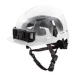 Milwaukee 48-73-1365 BOLT White Front Brim Safety Helmet with IMPACT ARMOR Liner (USA) - Type 2, Class E