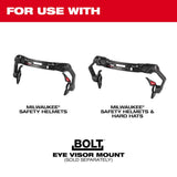 Milwaukee 48-73-1462 10pk Mirrored Eye Visor Replacement Lenses - 2