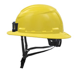 Milwaukee 48-73-1653C-CDHP0002-DNOVZY04LR BOLT Yellow Full Brim Safety Helmet w/ Rex Moore Logo – Type 2, Class E - Customization ID: CDHP0002 - Config ID: DNOVZY04LR - 4