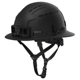 Milwaukee 48-73-1660 BOLT Black Full Brim Vented Safety Helmet – Type 2, Class C