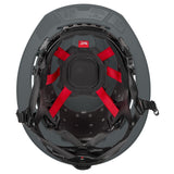 Milwaukee 48-73-1665 BOLT Gray Full Brim Safety Helmet – Type 2, Class E - 2