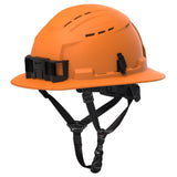 Milwaukee 48-73-1688 BOLT Orange Full Brim Vented Safety Helmet – Type 2, Class C