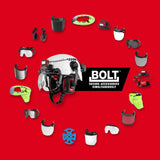 Milwaukee 48-73-1689 BOLT Orange Full Brim Non-Vented Safety Helmet – Type 2, Class E - 13