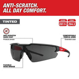 Milwaukee 48-73-2054 Tinted Anti-Scratch Safety Glasses for Jobsite Eye Protection (3 Pack) - 2